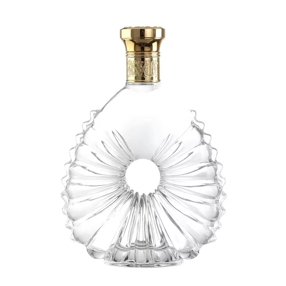 Luxury 500ml Glass Wine Lids with Rubber Stopper Home Use Packaged for Tequila and for Champagne Elegant Glass Bottles