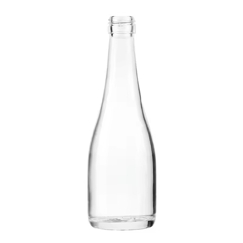 China Factory Price Wholesale Customization Water Drop Shaped Brandy Vodka Whiskey Tequila Liquor Spirits Glass Bottle