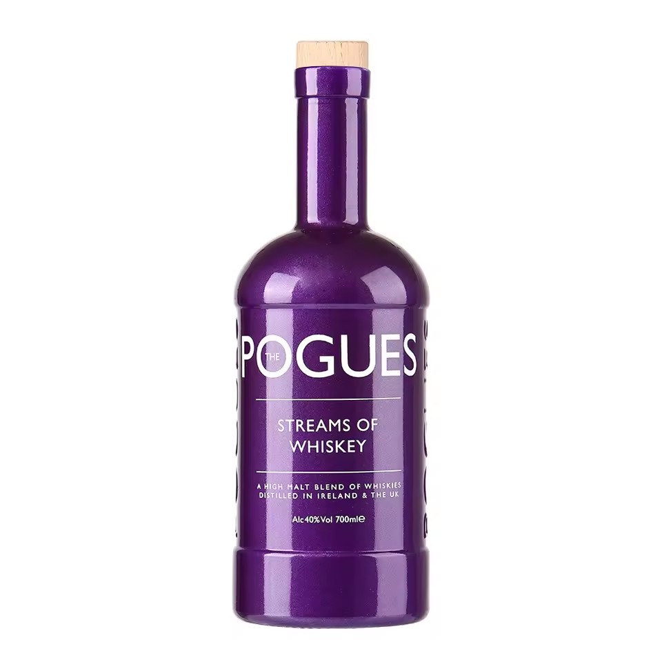 Wholesale 750ml Glass Bottles Liquor Gin Whisky Glass Vodka Spirits Bottle With Cork Stopper