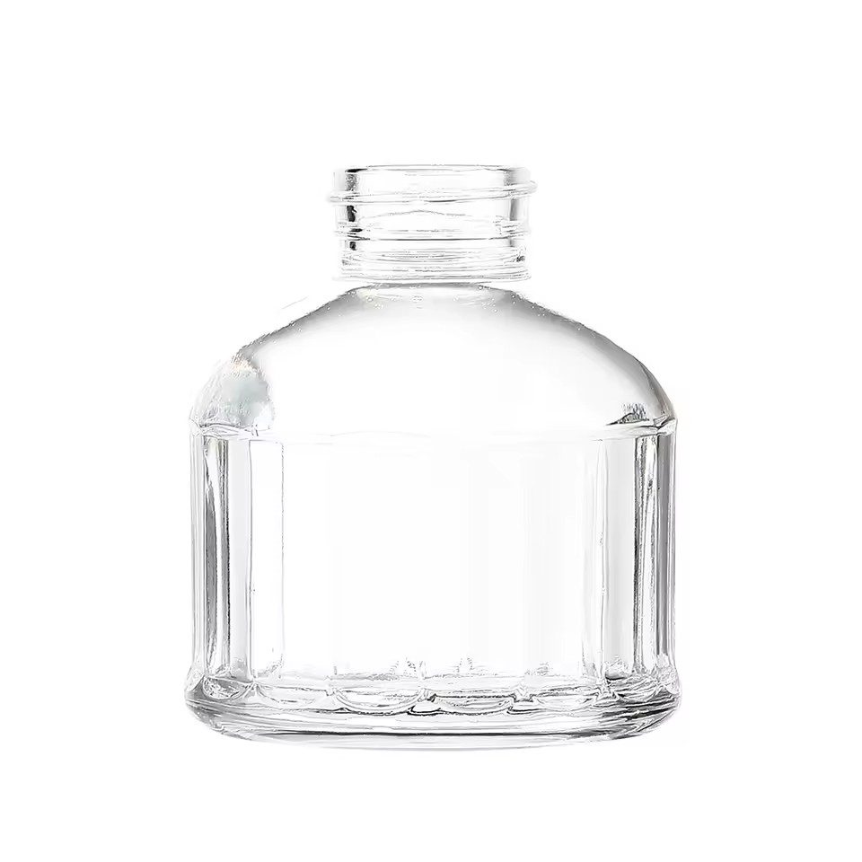 Factory Direct Sale Bangkok Aroma Bottle Transparent Empty 20ml 30ml 50ml 100ml Glass Reed Diffuser Bottle