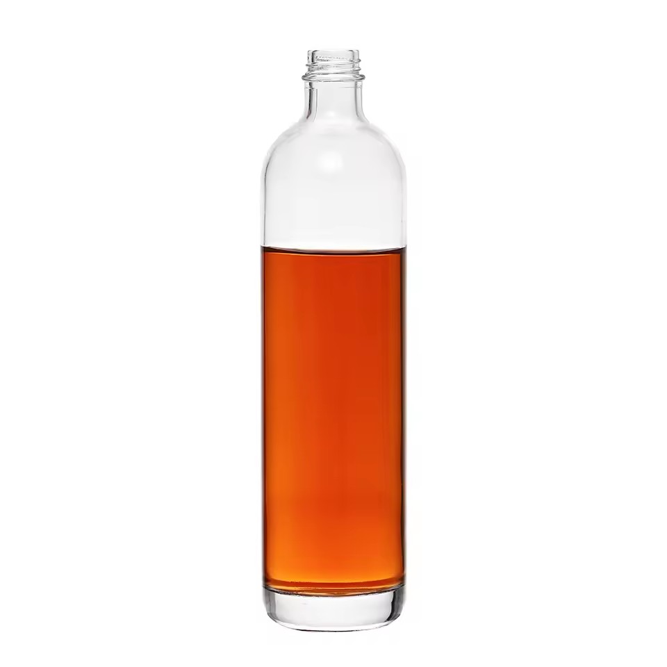 China Factory Price Hot Selling Custom Transparent Capacity Glass Water Bottle with Lid