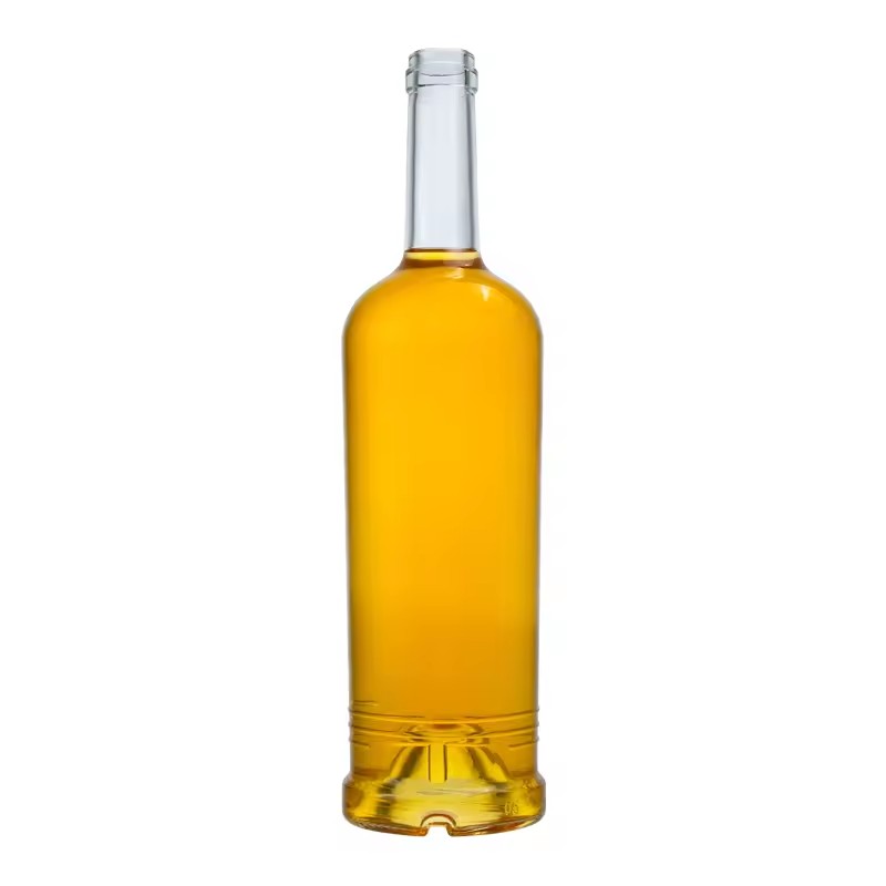 Customized 750ml Glass Bottle for Liquor Vodka Gin Whiskey