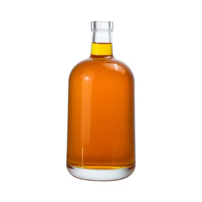 Custom 700ml Glass Liquor Bottles for Vodka Gin Rum Craft Distillery