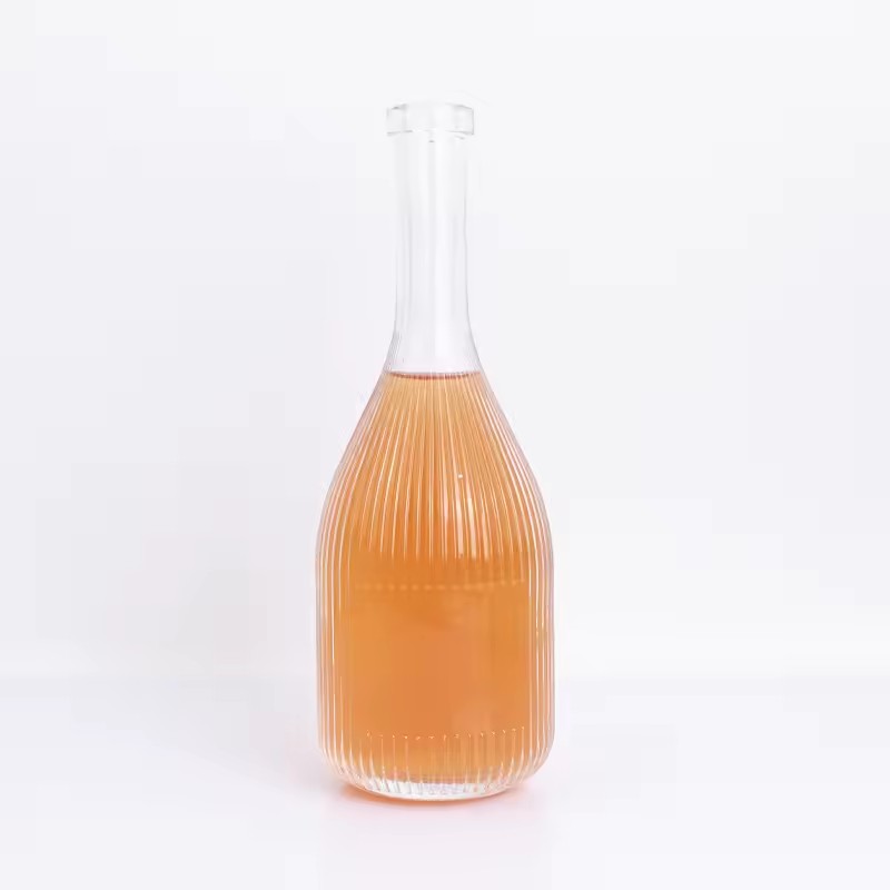 500ml Empty Juice Drink Glass Bottles With White Tamper Proof Cap Spirit Whisky Vodka