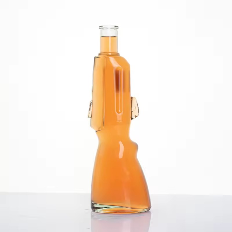 Wholesale 500ml Empty Juice Glass Bottles Spirit Whisky Vodka Special Bottom