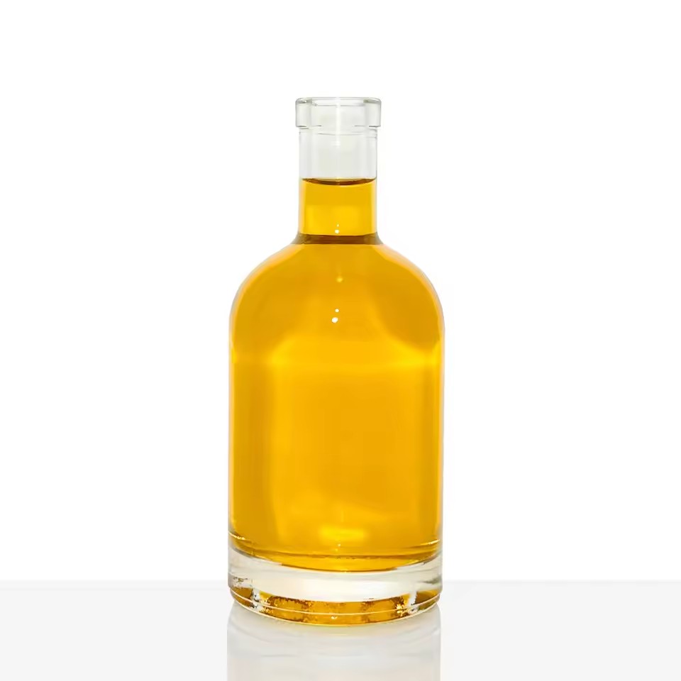 350ml Wholesale Empty Juice Drink Glass Bottles With White Tamper Proof Cap Spirit Whisky Vodka Mountain