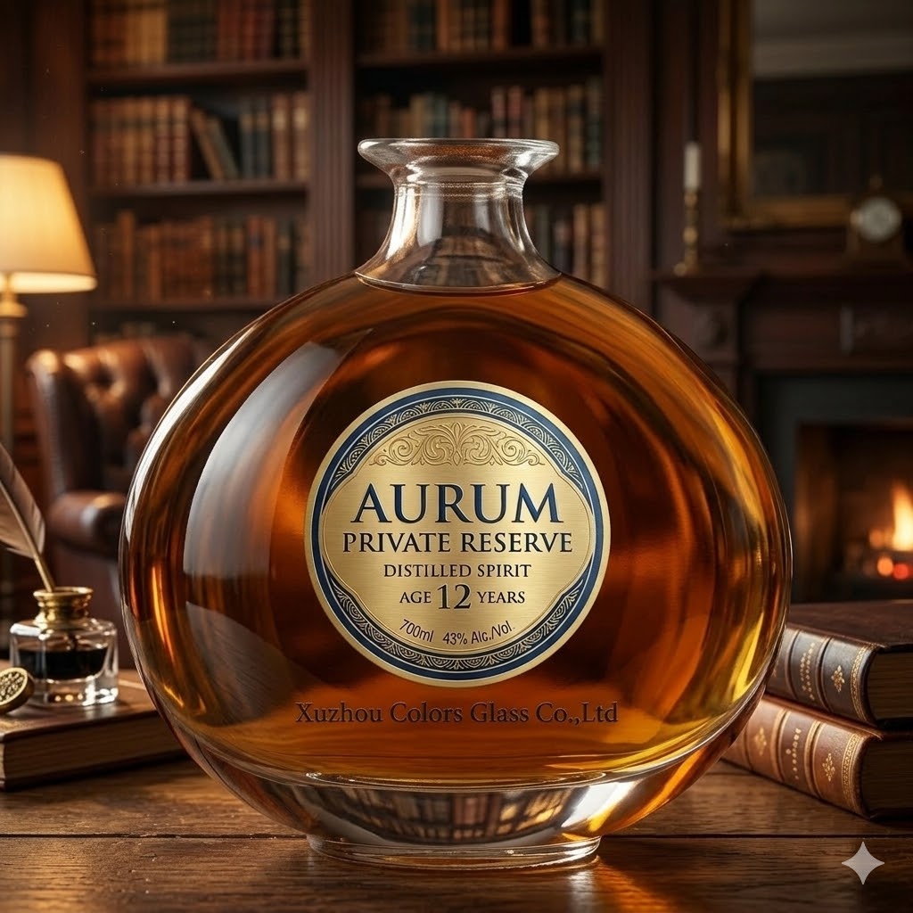 170ml Super Flint Glass Bottle for Vodka & Mini Spirits