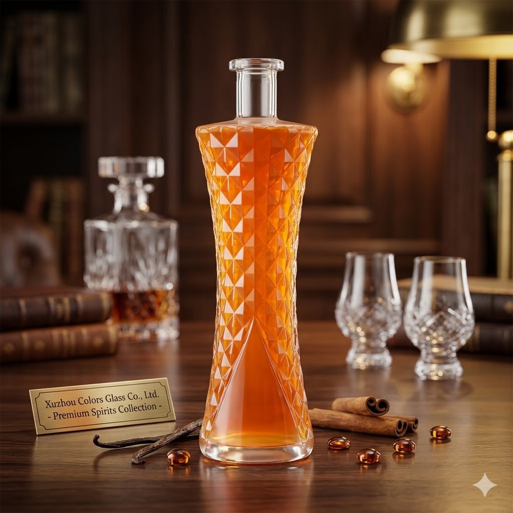 Wholesale 700ml Square Glass Liquor Bottles