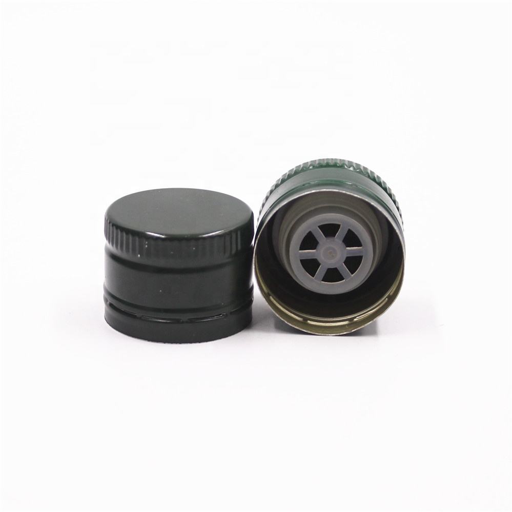31.5×24mm Olive Oil Bottle Screw Cap with Retractable Pourer