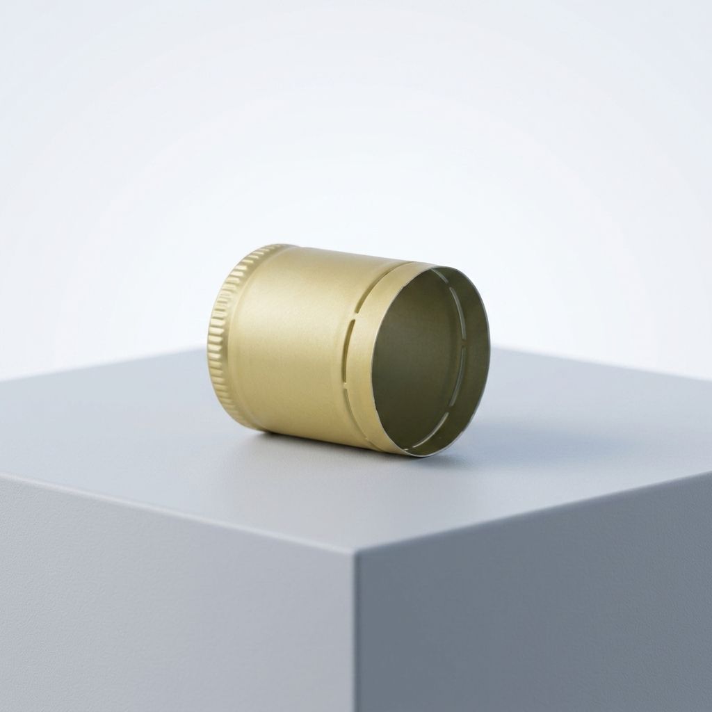 Wholesale Luxury Golden Aluminum-Plastic Bottle Cap Screw Thread Metal Closure for Olive Oil Glass Bottles