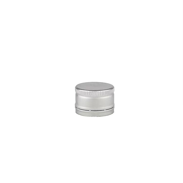 Wholesale 22mm 25mm 28mm Caliber Pilfer Proof Aluminum Caps for Glass Bottles