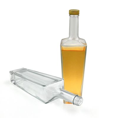  70cl square glass rum bottle liquor bottle 