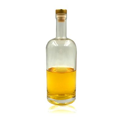 Flint Empty Brandy Bottle 700ml With Cork Stopper 