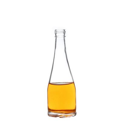 200ml Glass Bottle Alcohol Drink Liquor Wine Whisky Bottle For Spirits 