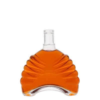 700ml luxury glass liqueur bottles with cork stopper