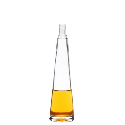 Fancy Glass Liquor Bottles Wholesale Glass 250ml Liquor Bottle 