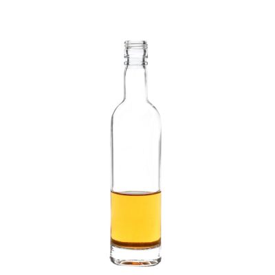 High Quality 150ml Clear Empty Glass Bottle For Liquor Alcohol Spirit 