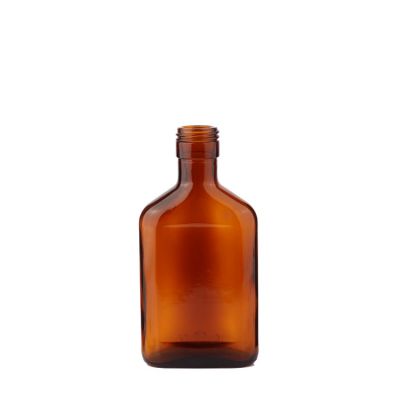 150ml Glass Drinkware Type flat glass liquor bottles 