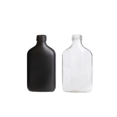 200ml glass bottle juice milk coffee liquor wine glass bottle screw metal cap