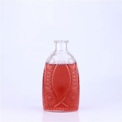 850ml White Absolut Empty Glass Vodka Liquor Crystal Bottles 