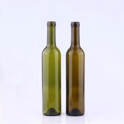 High quality Amber Glass bottles 500ml Red Glass Wine bottles With Stopper 