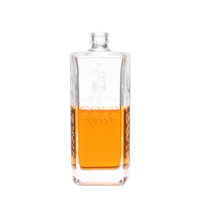 The Unique Trapezoid Shape Wine Liquor Glass Bottle 700ml 