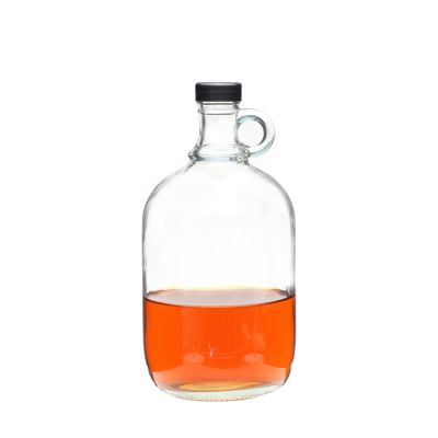 Wholesale amber clear empty liquor bottles California Glass Wine Bottle 2L 