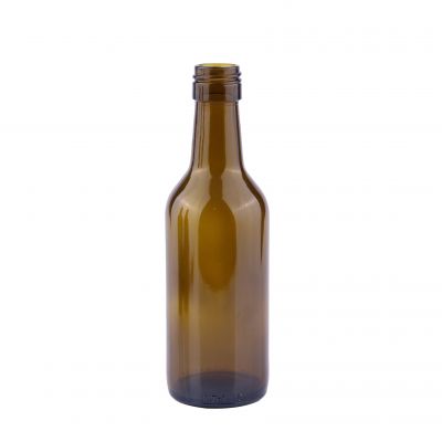 Free Sample Mini 187ml 6oz Wine Bottle Glass with Screw Top 