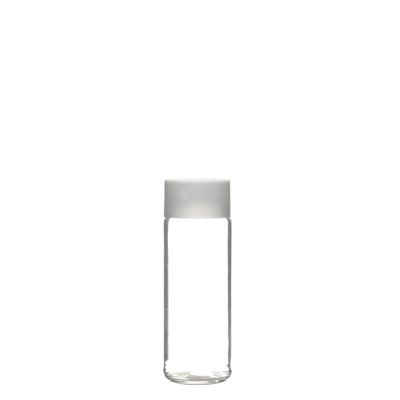 300 ml Fashion Single Wall Voss Water Glass Bottle with Cap 