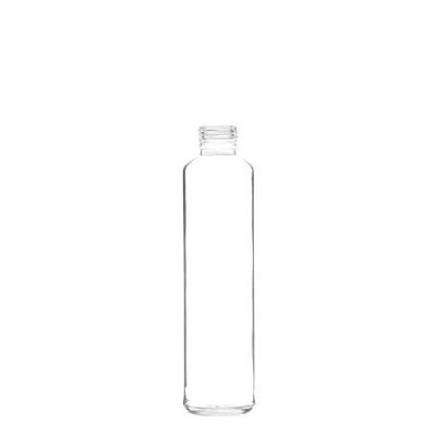 Clear Empty Drinking 400ml Glass Cheap Water Bottle 