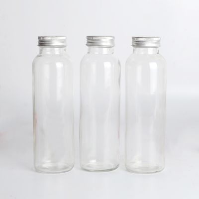 Custom Mineral Water 300ml Glass Bottle with Cap 
