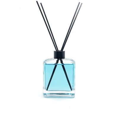 Aromatherapy 200ml diffuser square glass bottle 