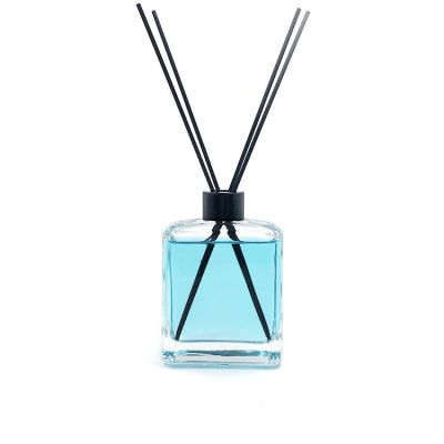 Aromatherapy 200ml diffuser square glass bottle 