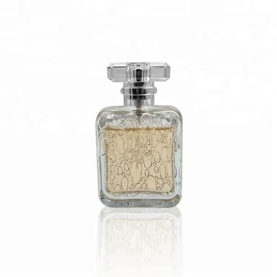 Fancy 60ml scent glass bottle for perfume