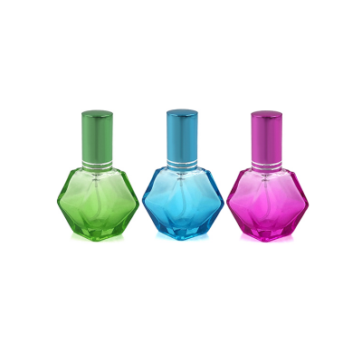 Stock bottles 10ml wholesale blue glass perfume spray bottles 