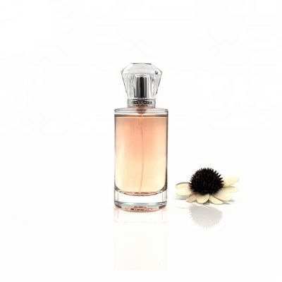 New design round 105ml perfaume spray glass bottle 