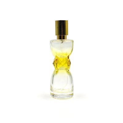 50ml Old fashion glass perfume atomizer bottles with vintage spray 