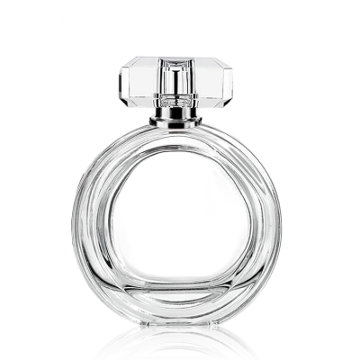 Selected manufacturer glassware empty 100ml customized design vintage spray perfume bottle glass