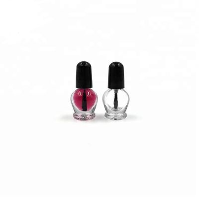 1.5ml Mini Unique Clear Empty Nail Polish Bottle With Cap 