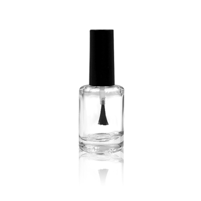 10ML Empty Nail Polish Vial Holder Glass Bottles With Brush Cap 