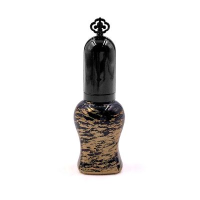 DIY Old Metal by Dimple 10ml glass nail polish bottle holder with special brush cap