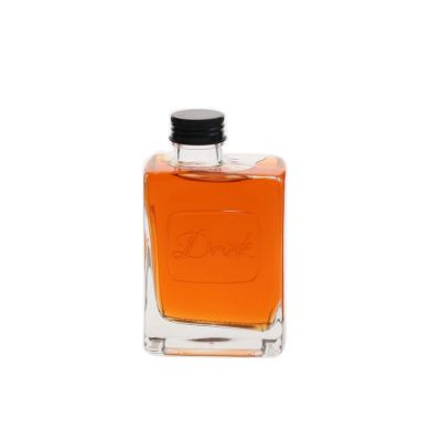 300ml small cuboid wine bottle for banquet sealed bottle cap 