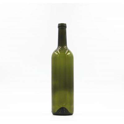 high quality 750ml cork top bordeaux wine bottle 
