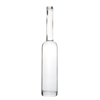 New Custom 500 ml Long Neck Empty Spirit Bottle Glass Wine Liquor Bottle 