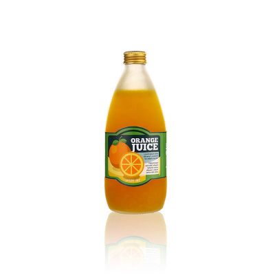 500ml 16oz aluminum cap frosted fancy empty glass juice bottles 