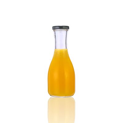 300ml 330ml screw lid juice milk packaging glass bottle price 