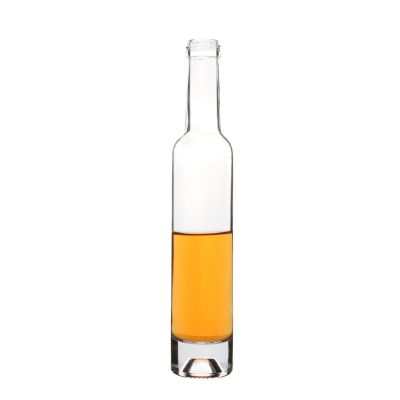 200ml small size mini super flint glass bottle frasco de vidrio with stelvin screw cap 