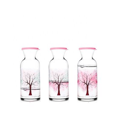 1L water bottle changing color 