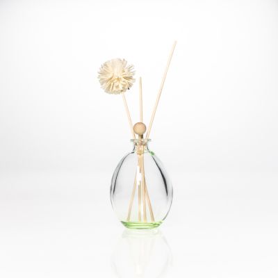 Fancy Decorative Unique Air fragrance bottle 250 ml glass Aroma Diffuser Bottles 