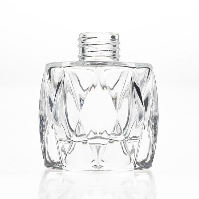 Fancy Design Crystal 100ml Attar Perfume Bottles 3oz Aroma oil Reed Diffuser Glass Bottle for Sale 